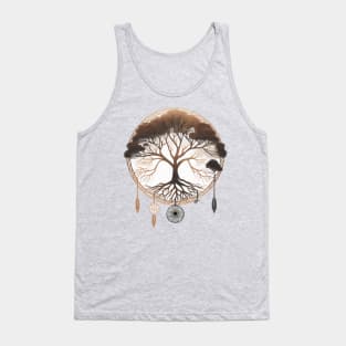 Dream Catcher Tree - Designs for a Green Future Tank Top